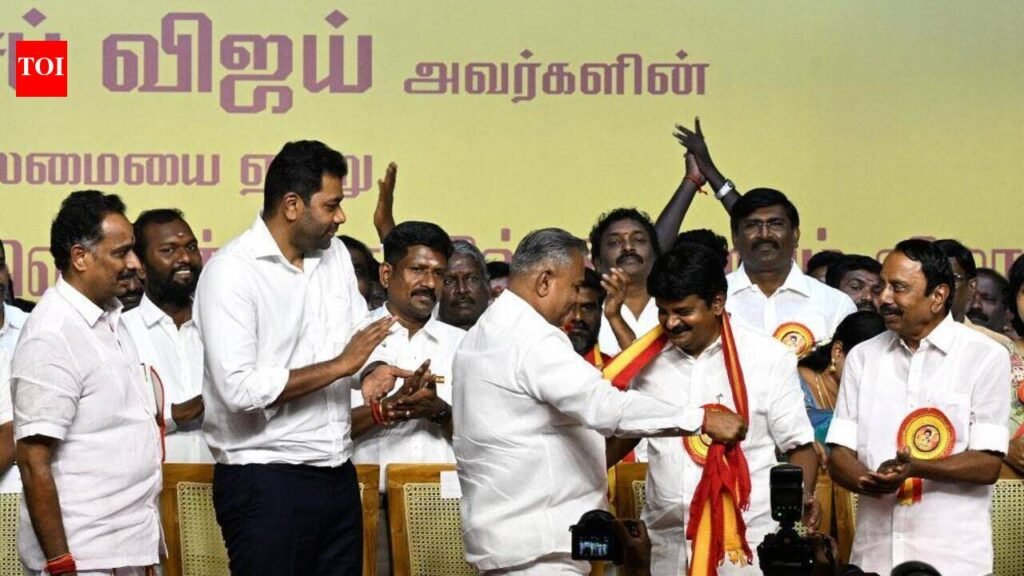 Former AIADMK ministers join TVK | Chennai News