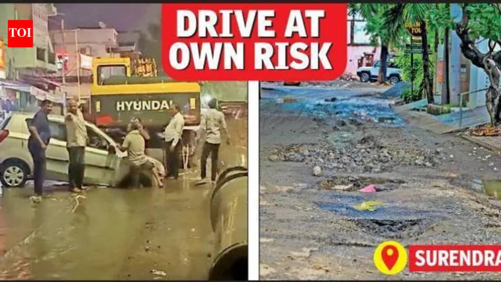 One good spell of rain exposes ugly monsoon planning at city infra sites | Nagpur News