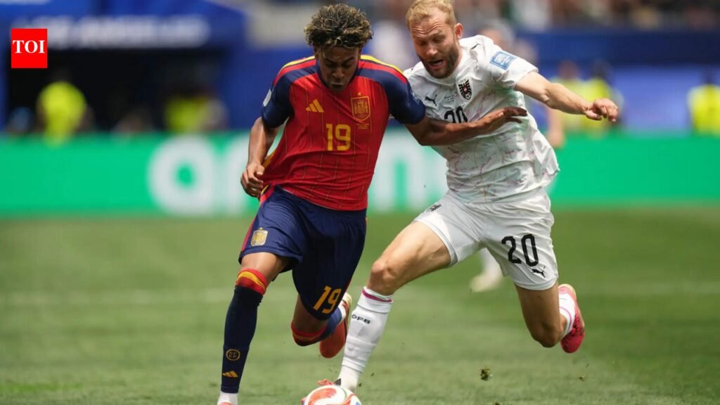 Spain vs Austria FIFA World Cup 2026 R32 Match Highlights: ESP 3-0 AUS; Oyarzabal makes it three as Spain seal the R16 spot