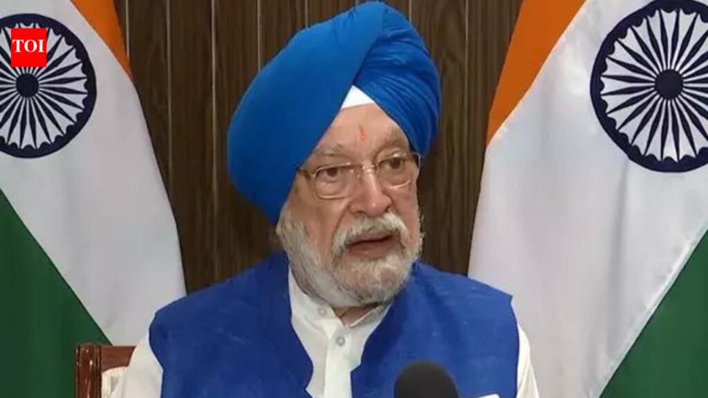 ‘Minor’ drop in mileage of vehicles due to E20, says Hardeep Singh Puri | India News