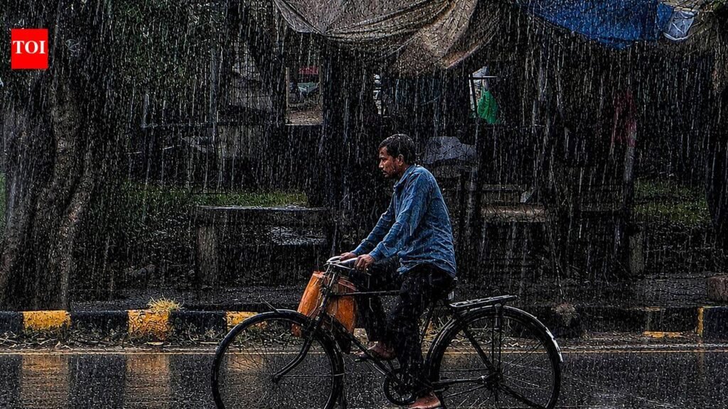 Light rain cools Gurgaon, minimum temperature drops over 4°C | Gurgaon News