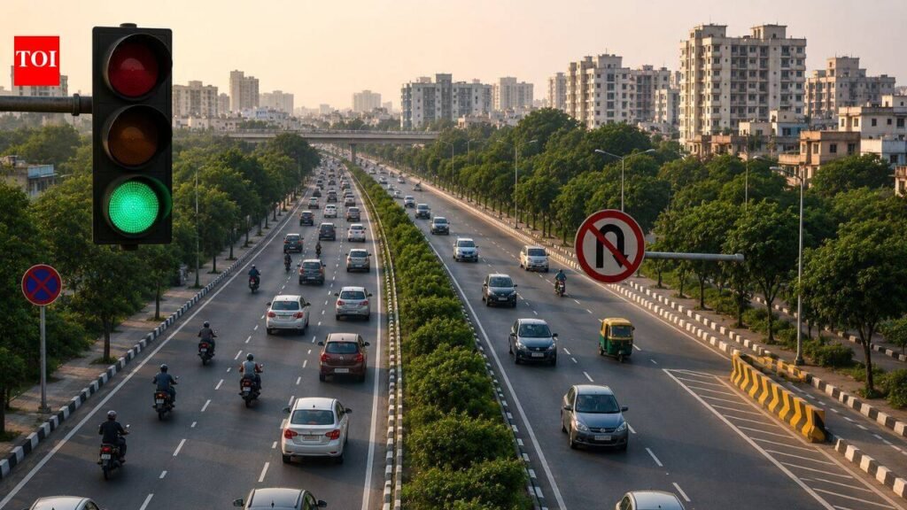 Waiting for green light: Delhi plans 25 more signal-free corridors to ease traffic | Delhi News