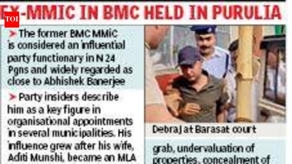 In less than 24 hrs of arrest, 10 more extortion cases, plaints of land-grab filed against Debraj | Kolkata News