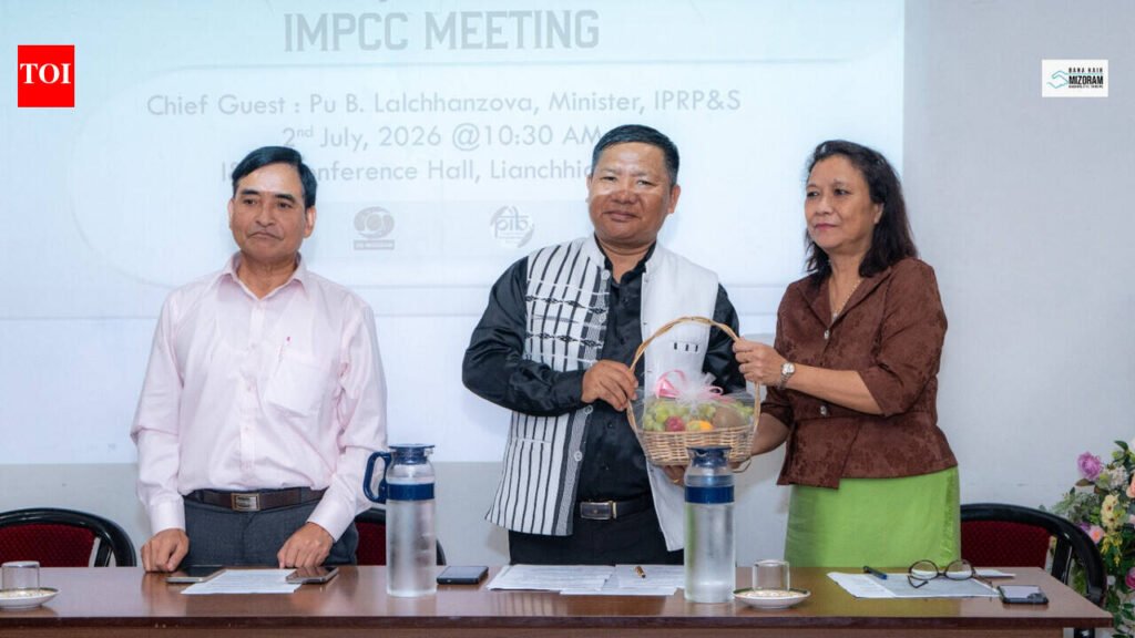 Mizoram minister urges unified media strategy to project economic, tourism gains | Guwahati News