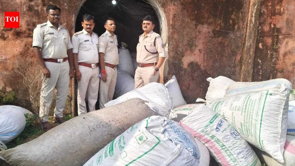 697kg of poppy husk seized from H’bag | Ranchi News