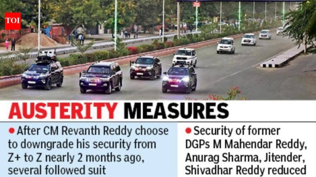 Maoist threat gone, security cover of 300 persons trimmed | Hyderabad News
