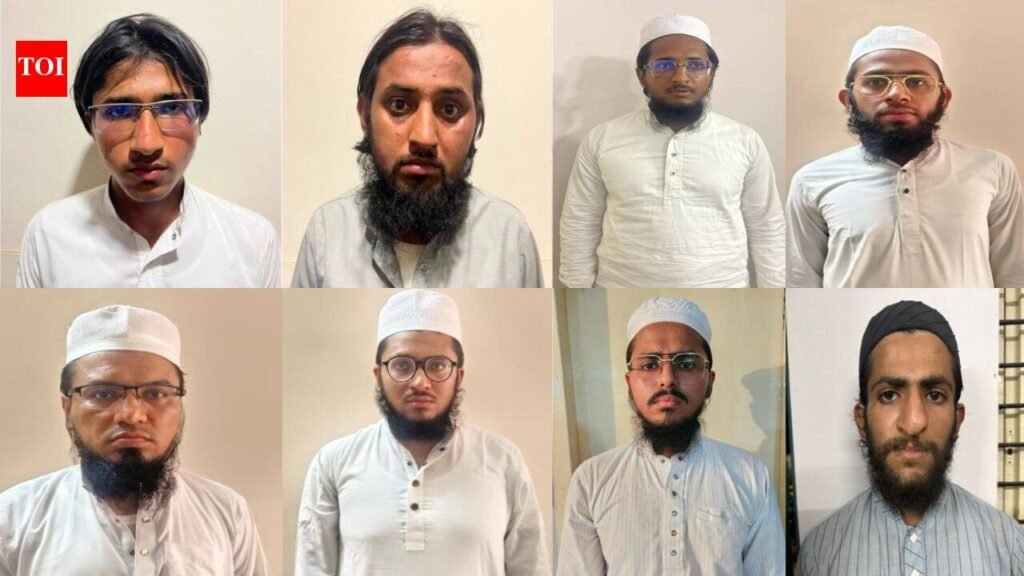 Gujarat ATS foils Jaish-e-Mohammed ‘expansion plan’, 8 operatives arrested in massive crackdown | Ahmedabad News