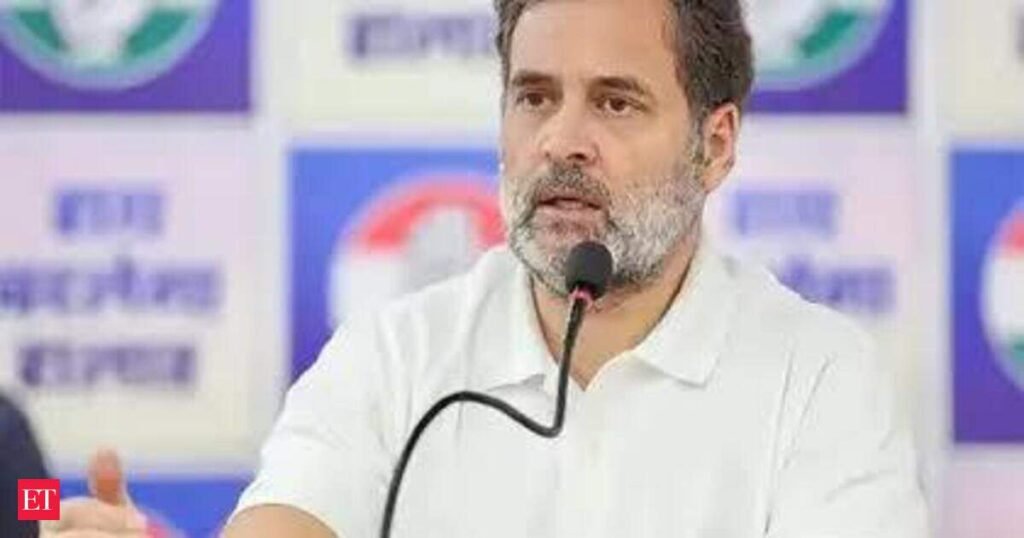 Rahul Gandhi slams centre over Manipur violence, houses torched in tribal villages