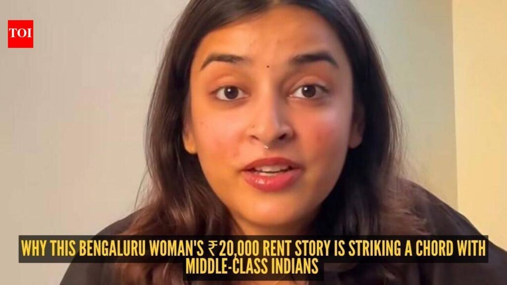 Why this Bengaluru woman’s ₹20,000 rent story is striking a chord with middle-class Indians |