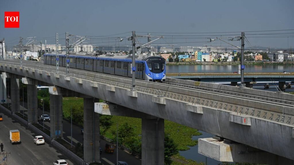 Chennai metro prepares driverless trains for Phase-2 corridor launch | Chennai News