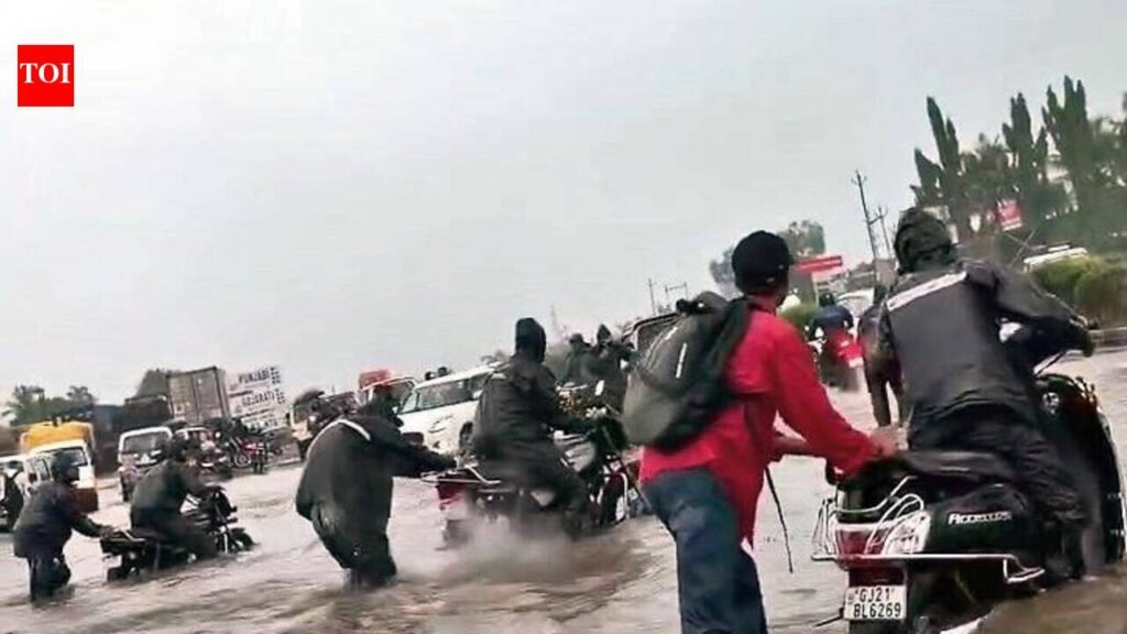 Vansda, Chikhli get up to 9 inches of rain | Surat News