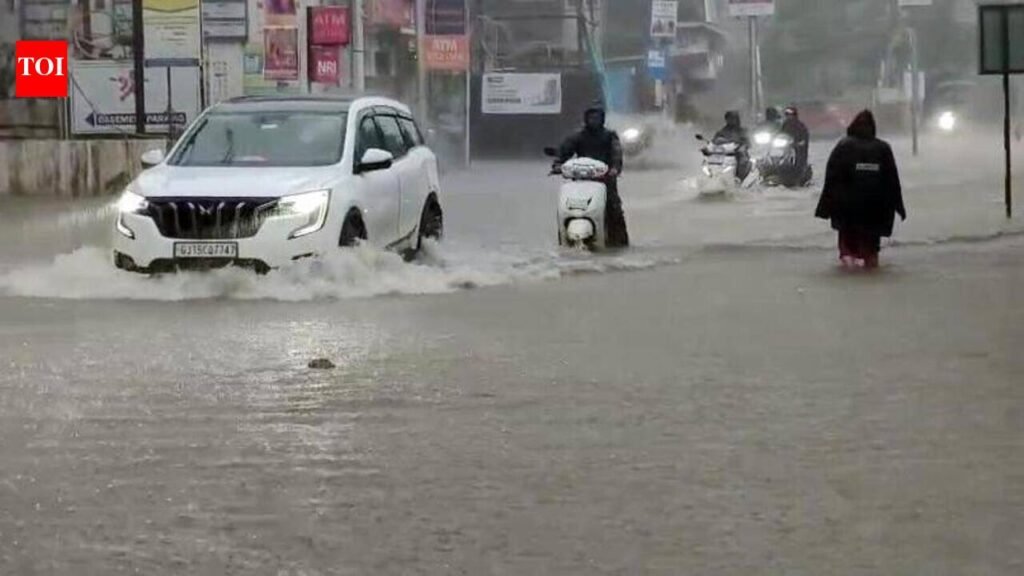 Monsoon progress covers central Gujarat, brings down temperature in Ahmedabad | Ahmedabad News