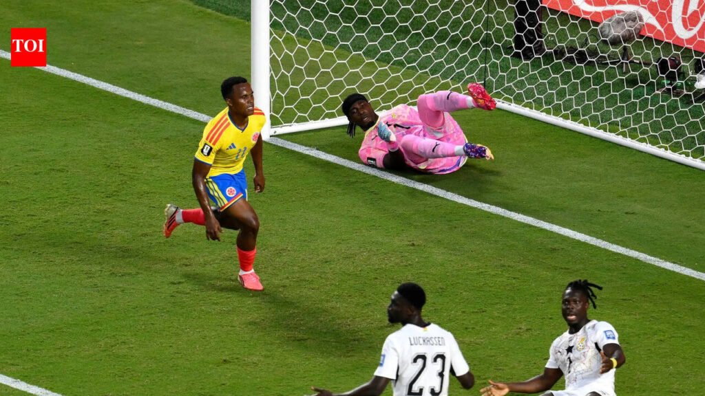 Jhon Arias strike sends Colombia into FIFA World Cup Round of 16 after hard-fought win over Ghana | Football News