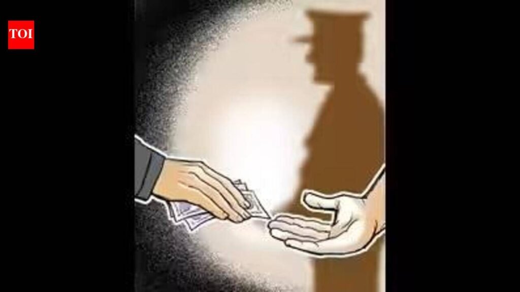 Court clerk held taking Rs 10k bribe for favourable outcome | Ahmedabad News