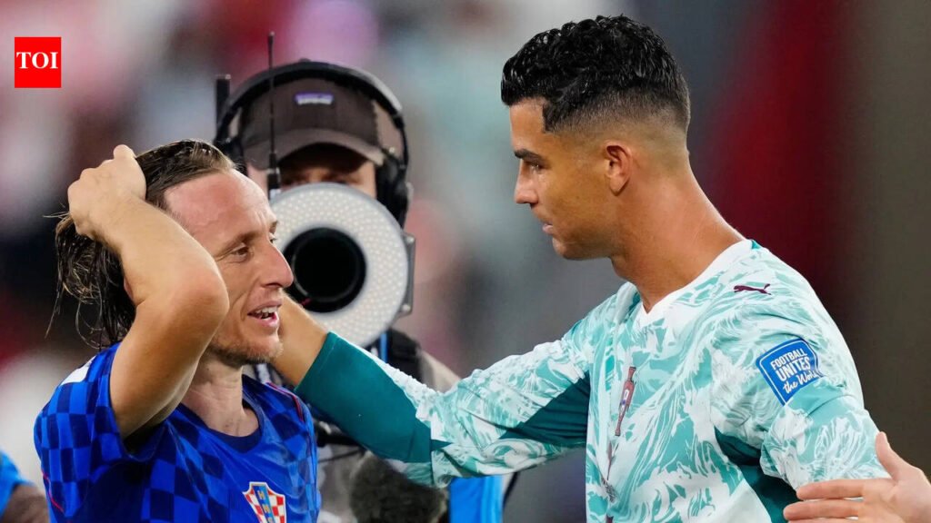 One last dance: Cristiano Ronaldo and Luka Modric share poignant moment after World Cup classic | Football News
