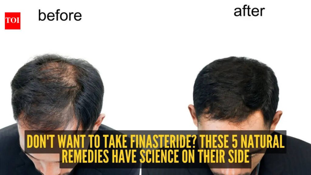 5 natural alternatives to Finasteride that could help with hair growth