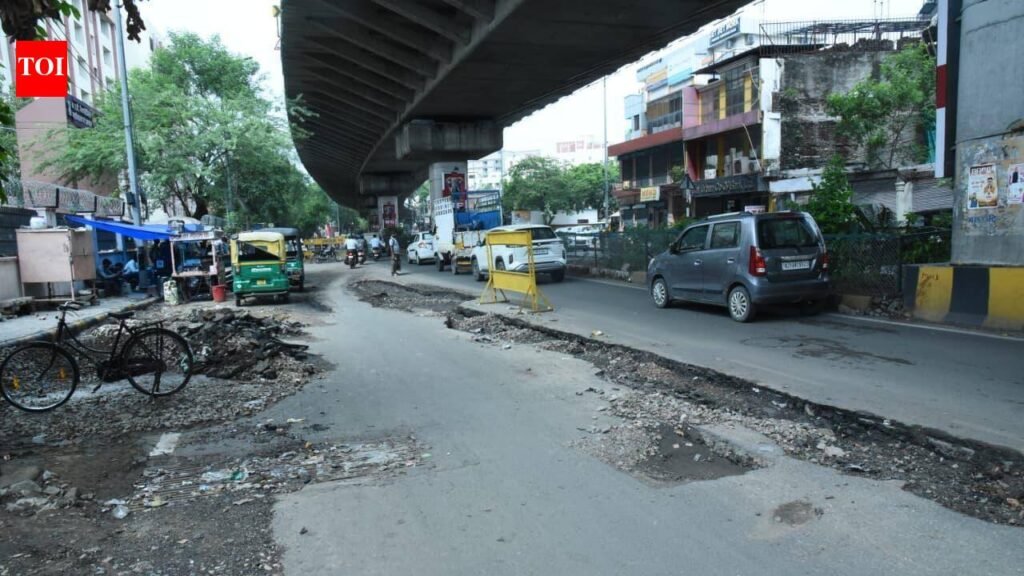 Monsoon uncovers Jaipur’s hidden road hazards | Jaipur News