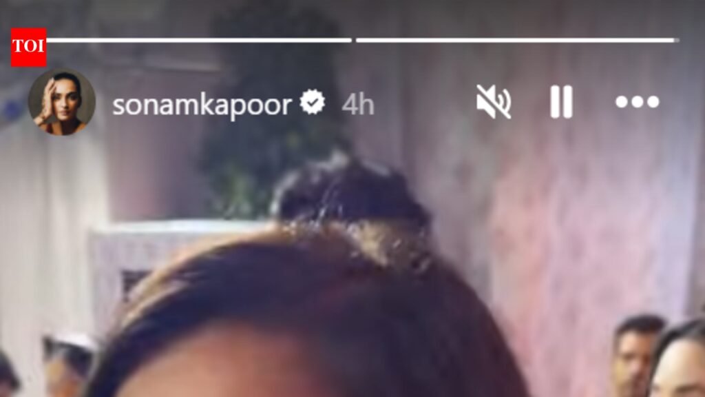 Sonam Kapoor: Anshula Kapoor and Rohan Thakkar wedding: Sonam Kapoor drops inside videos from festive Mehendi celebrations featuring Janhvi Kapoor ahead of July 6 nuptials | Hindi Movie News