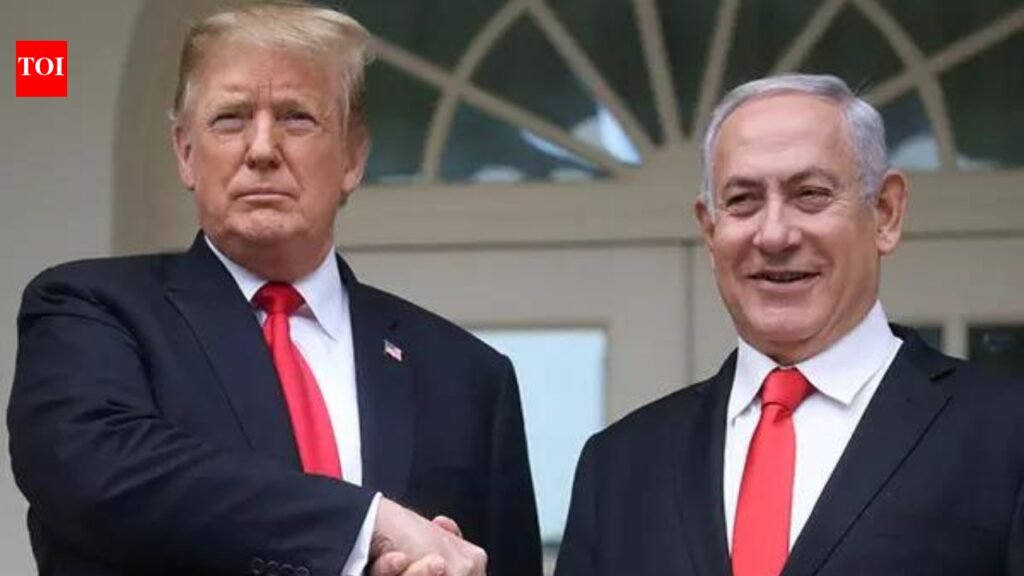 ‘Knows who the boss is’: Trump says Netanyahu requested White House meeting next week