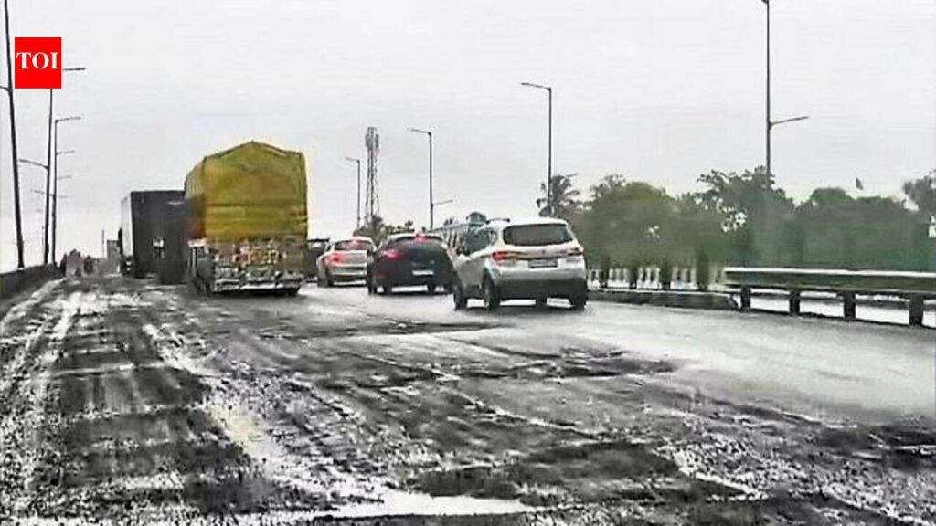 After city roads, rain exposes poor quality of highways | Surat News