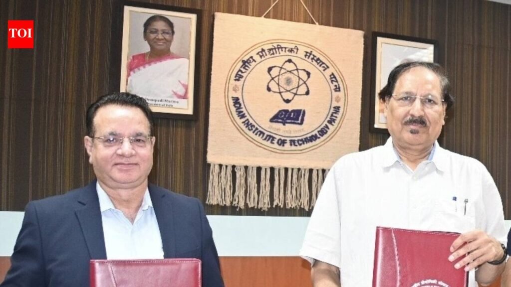 IIT-Patna inks MoU with global IT solutions provider | Patna News