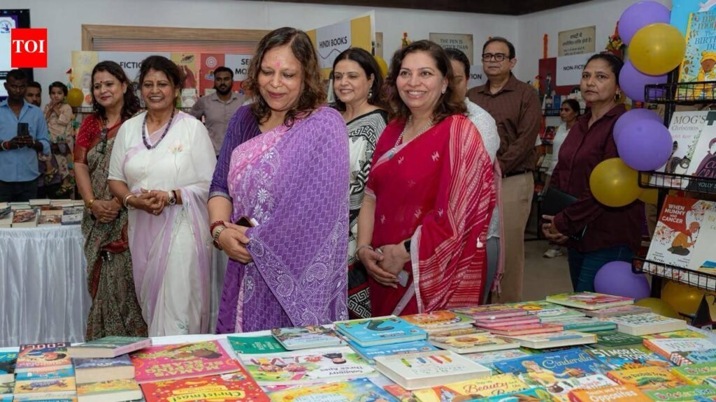 Vama Sarathi launches book fair, reading room for police families | Lucknow News