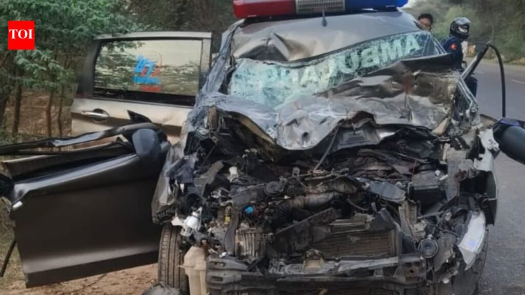 3 killed, 2 injured as ambulance crashes into Army vehicle in Rajasthan | Jaipur News