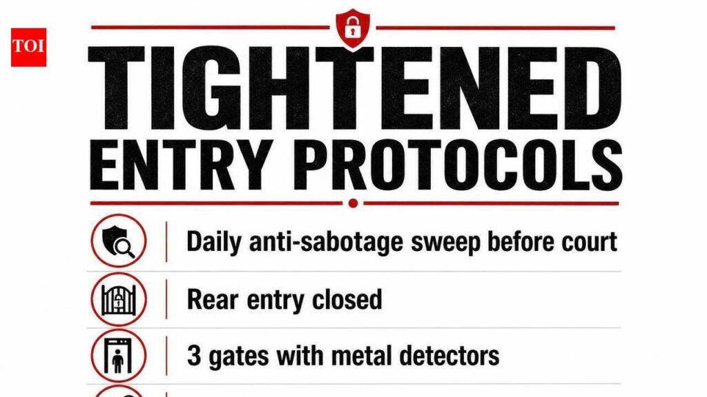 Security stepped up at Udupi court after hoax bomb threat emails | Mangaluru News