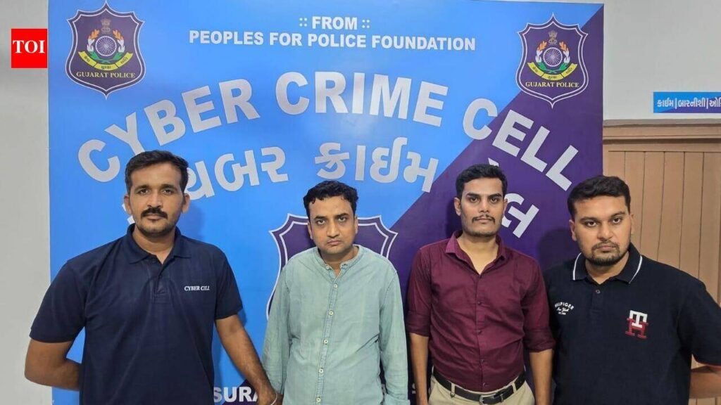 32-year-old held for online construction material scam | Surat News