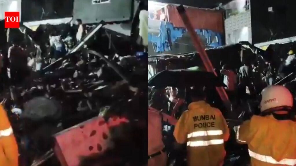 Mumbai shanty collapse: Many residents left risky building, returned hours later before it killed 5 kids, woman | Mumbai News