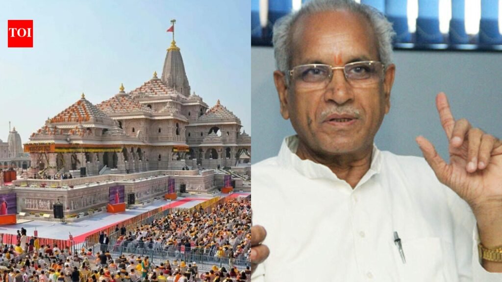 Ayodhya Ram Temple Trust to take call on Champat Rai’s resignation today | Lucknow News