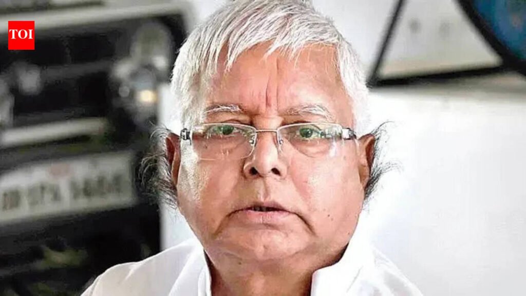Lalu questions poll results, alleges misuse of institutions | Patna News