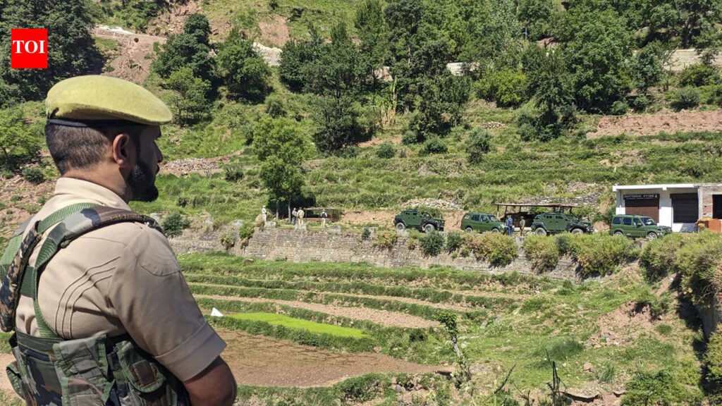 Pak drone spotted over LoC in J&K’s Rajouri, search op launched | India News