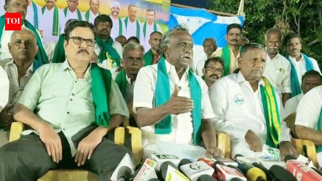 Farmers’ rally in Krishnagiri slams loan waiver betrayal, seeks government intervention | Coimbatore News