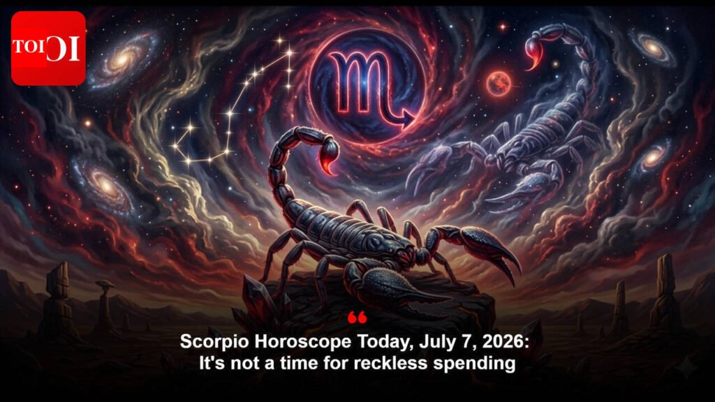 Scorpio Horoscope Today, July 7, 2026: It’s not a time for reckless spending