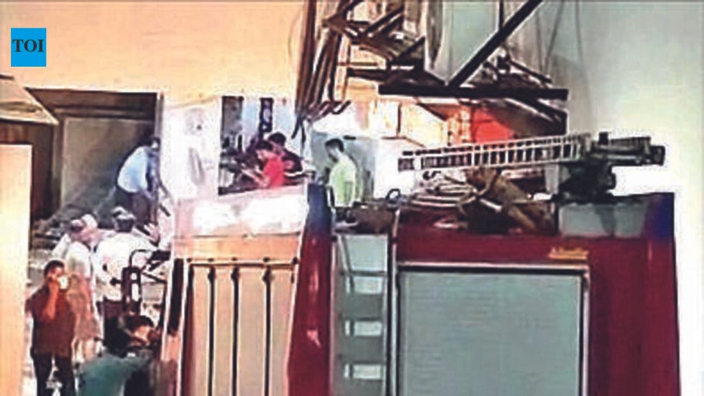 Ahmedabad: Three workers collapse in sewer at UN Mehta centre, one critical | Ahmedabad News