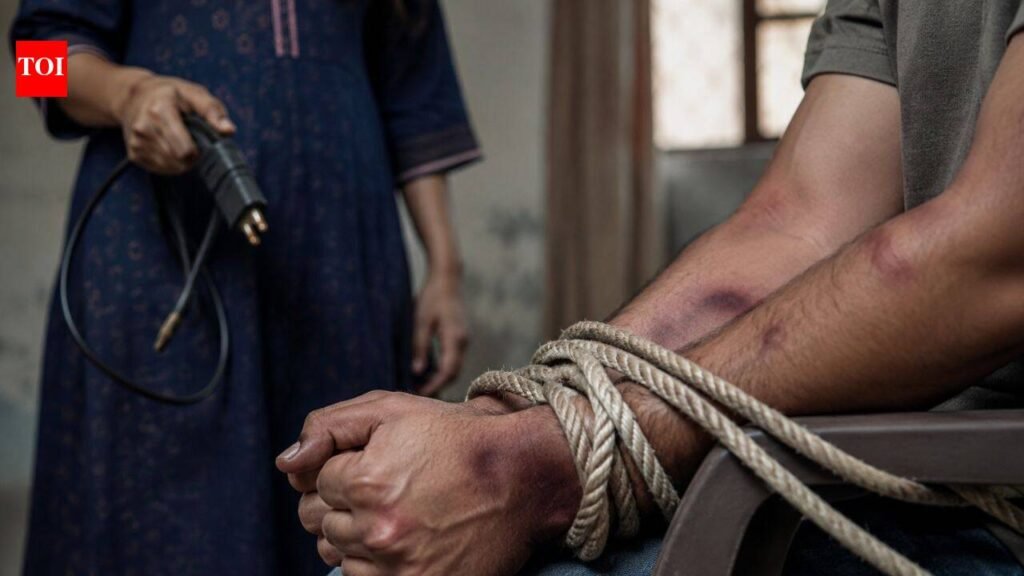 ‘Tied up, tortured’: UP man claims wife held him captive, gave electric shocks with live wires | Kanpur News