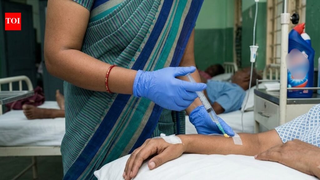 Telangana horror: Man survives fall, wife kills him by injecting toilet cleaner through cannula | Hyderabad News