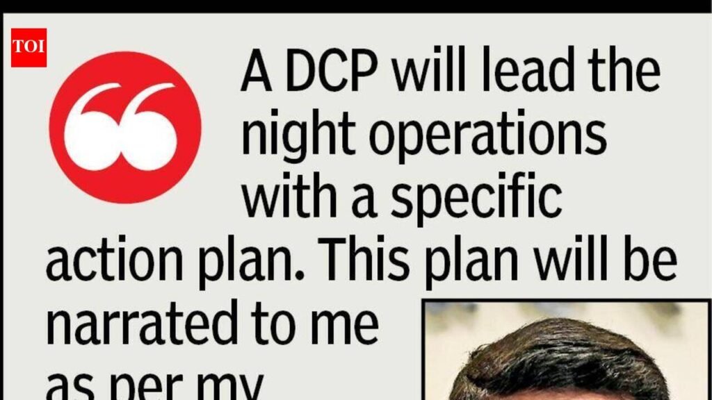 CP mandates 30% station staff for night nakabandi, patrolling | Nagpur News