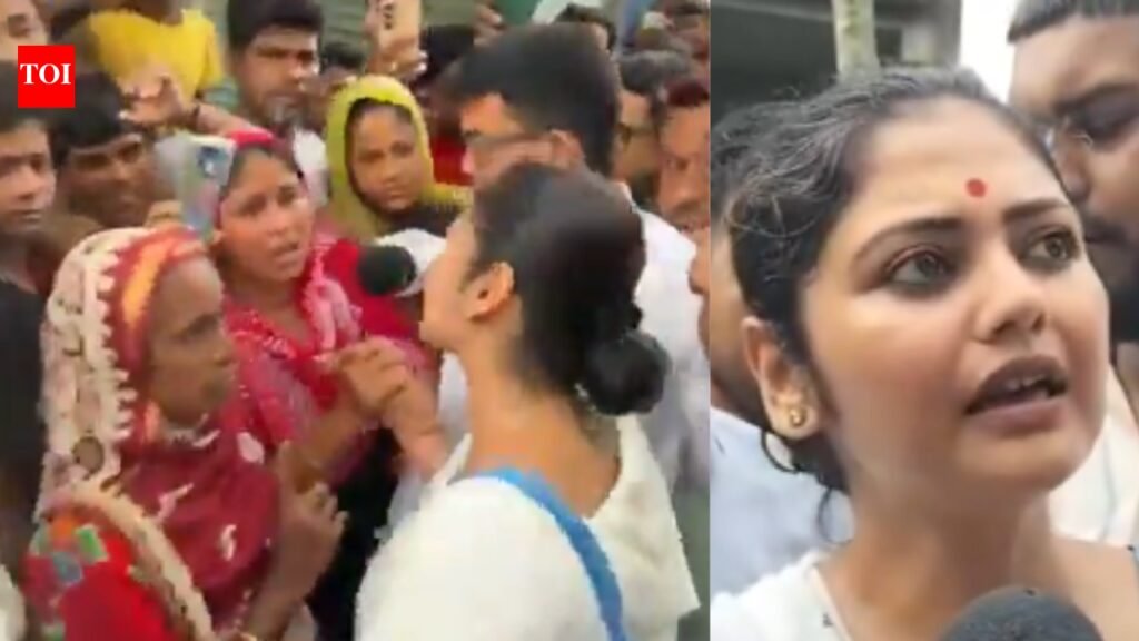 ‘How much were you sold for?’ : ‘Gaddar’, ‘Beimaan’ chants greet rebel TMC MP Saayoni Ghosh during visit to Baruipur victim’s family | Kolkata News