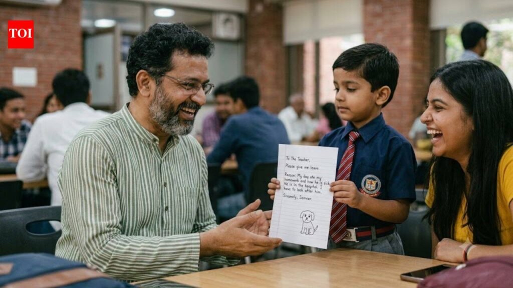 Teacher shares Gen Z student’s leave application for ‘Mama Ki Shaadi’; The internet can’t get enough of his hilarious explanation |