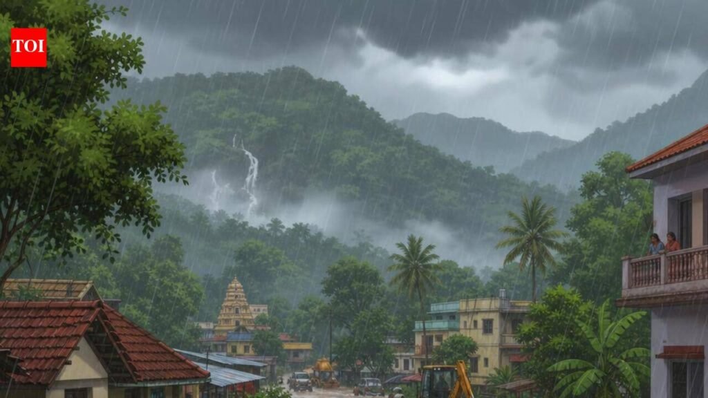 Heavy downpour leaves trail of damage | Mysuru News