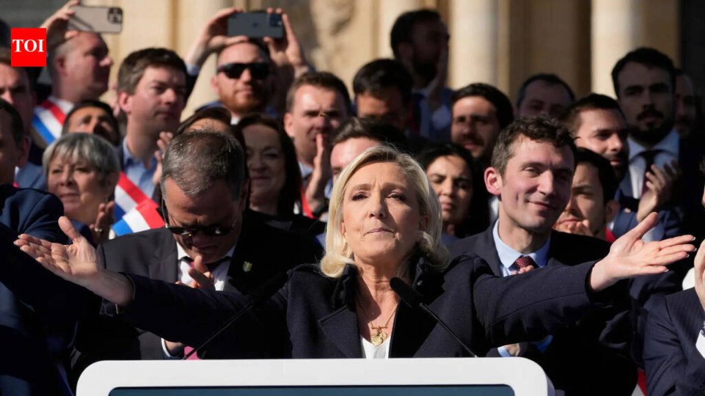 France’s Marine Le Pen sentenced to house arrest, 2027 presidential bid remains uncertain