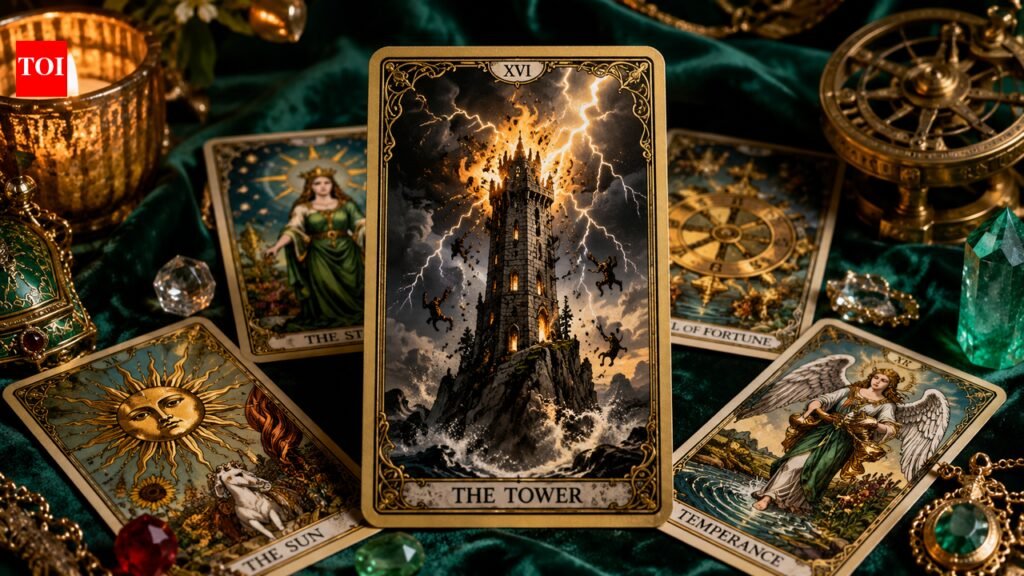 The Tower Tarot Card: Why Your Plans Face Sudden Delays Today