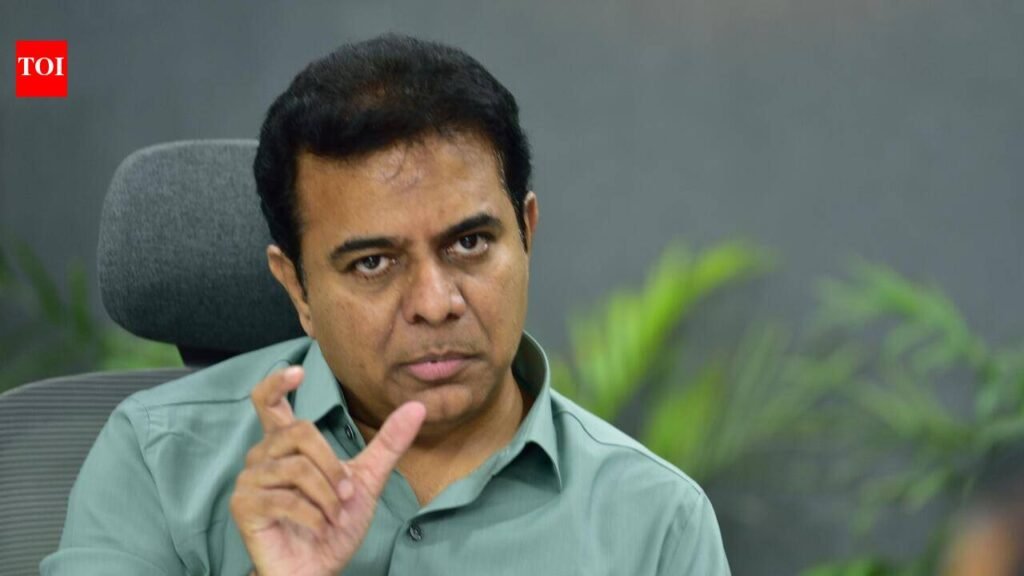 Extend SIR deadline: KTR to EC | Hyderabad News