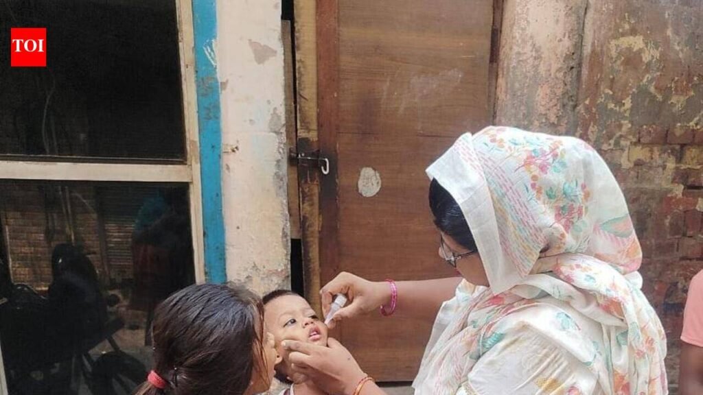 Ghaziabad rolls out year-round vaccination after poliovirus detected in sewage | Noida News