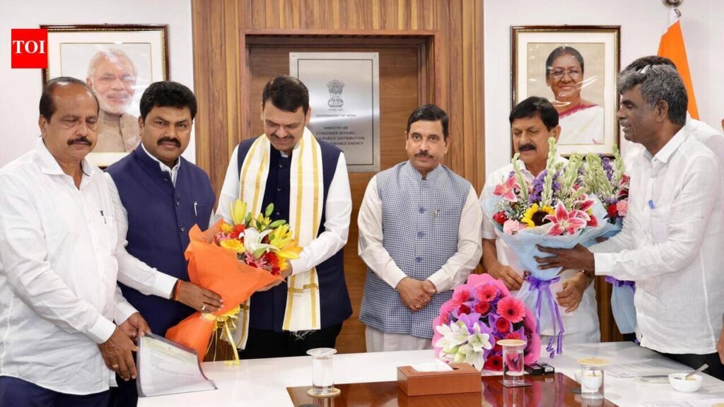 Karnataka delegation meets Maharashtra CM, raises concerns of arecanut growers | Mangaluru News