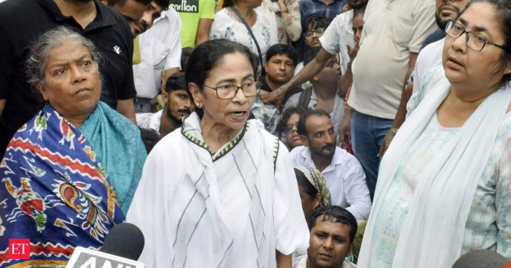 Mamata Banerjee alleges ‘police raj’ amid clashes during protest