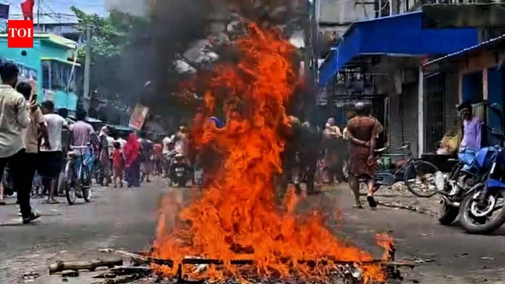 4th rape-murder accused held, 18 others in net for violence | Kolkata News