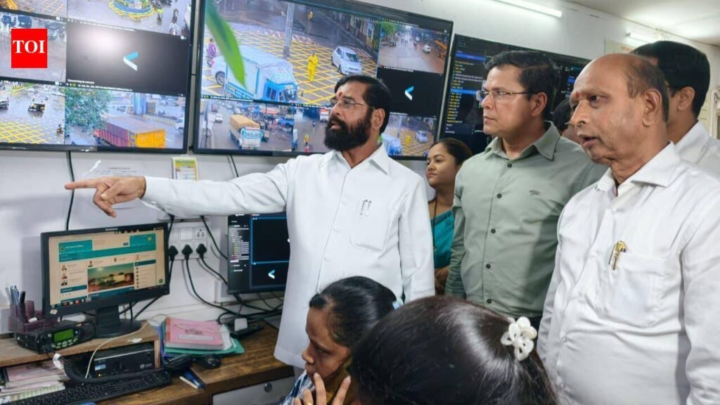 Maharashtra deputy CM Eknath Shinde orders transfer, suspension of ‘non-performing’ Thane civic officials after rain response comes under fire | Mumbai News